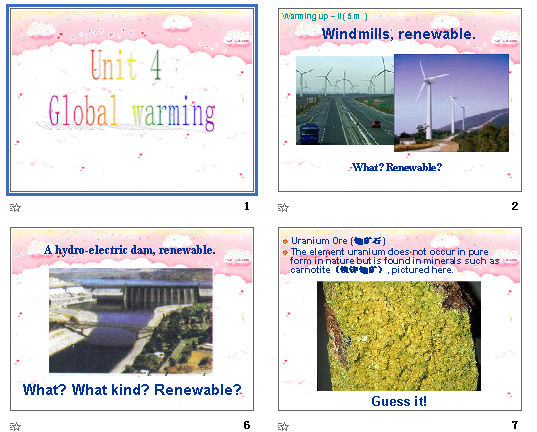 2009߿Ӣһֿαϰѡ Unit 4 Global warming˽¿α꣩ μͼ