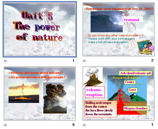 2009߿Ӣһֿαϰѡ Unit 5 The Power of Nature˽¿α꣩ μͼ