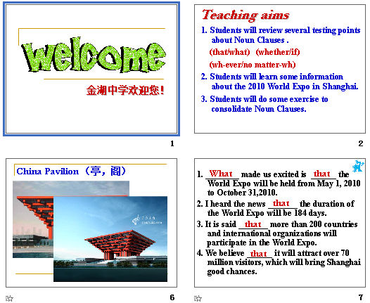 review several testing points about Noun Clauses μͼ