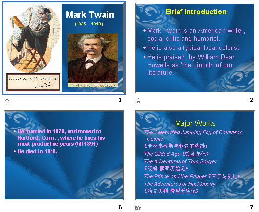 Ʒ(Mark Twain) μͼ