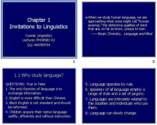 Chapter 1  Invitations to linguistic μͼ