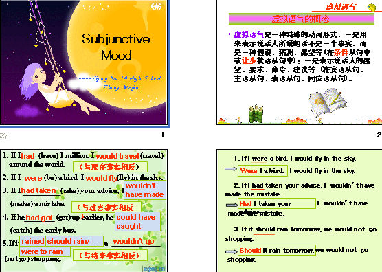 Subjunctive Mood ---  μͼ