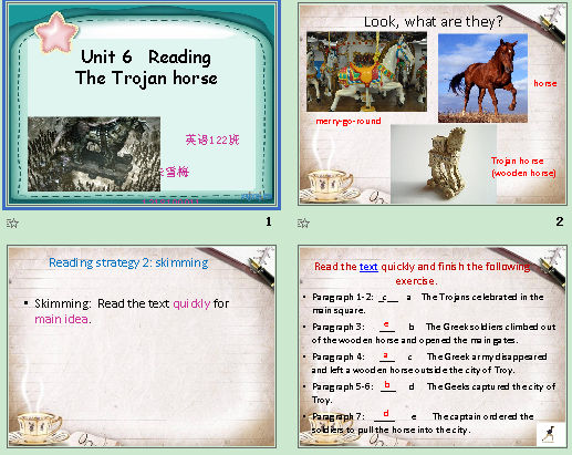 Unit 6 Reading The Trojan Horse μͼ