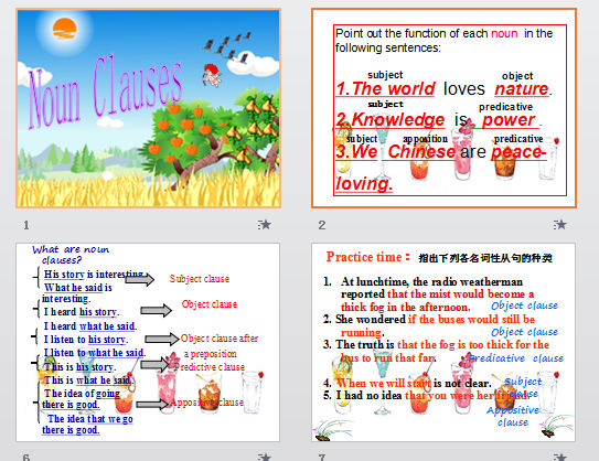 Noun Clauses (ԴӾ) μͼ