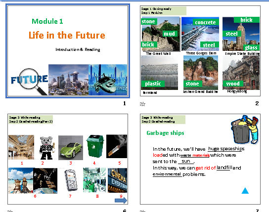 book 4 Module 1 Life in the Future Introduction & Reading μͼ